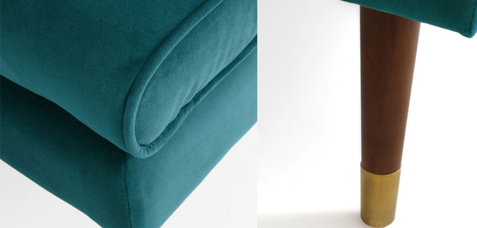 Пуф Classic Furniture сине-зеленый Пуф Classic Furniture сине-зеленый - Loft-Concept в Брянске