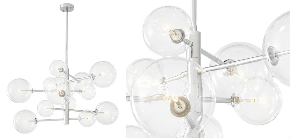Люстра Chandelier Argento S Nickel Люстра Chandelier Argento S Nickel - Loft-Concept в Брянске