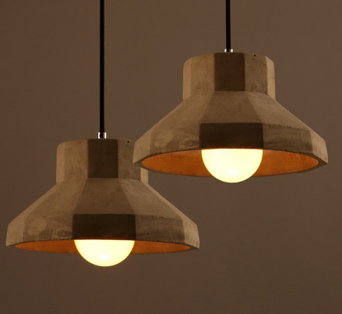 Подвесной светильник Art Concrete Aubergine Подвесной светильник Art Concrete Aubergine в Брянске | Loft Concept