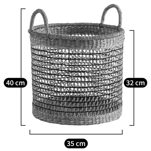 Круглая плетеная корзина Renee Wicker Basket Круглая плетеная корзина Renee Wicker Basket в Брянске