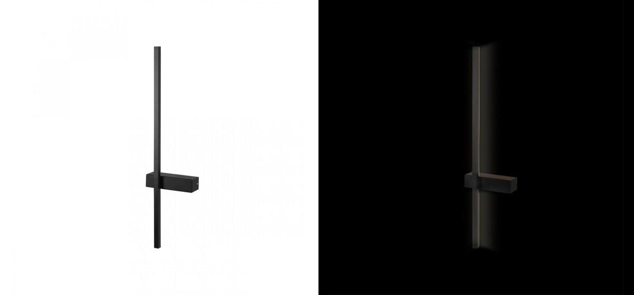 Бра светодиодное Trumpet Tube Fully Black 60 см - фото