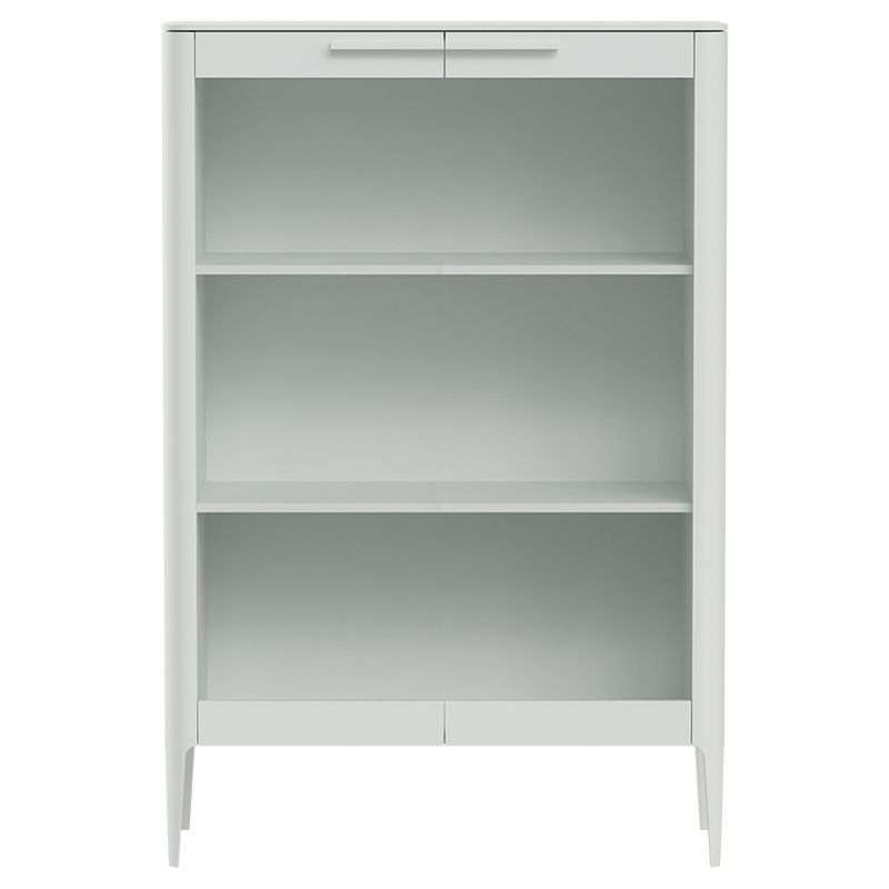 Витрина белая с 2-мя стеклянными дверцами и 3-мя полками Type  Белый в Брянске | Loft Concept 