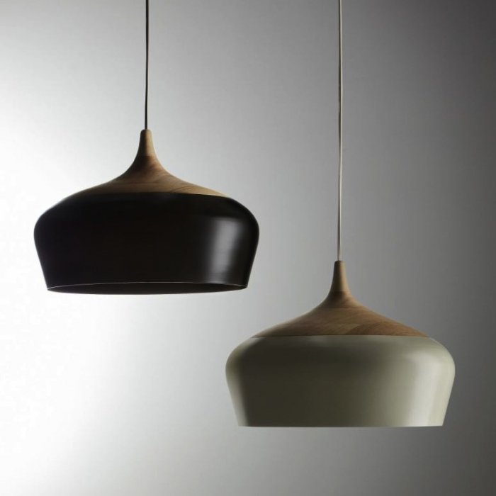 Люстра Coco Pendant Черный Белый Люстра Coco Pendant Черный Белый в Брянске | Loft Concept