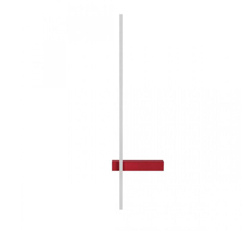 Бра светодиодное Trumpet Tube Red bottom Белый Красный Бра светодиодное Trumpet Tube Red bottom Белый Красный в Брянске | Loft Concept