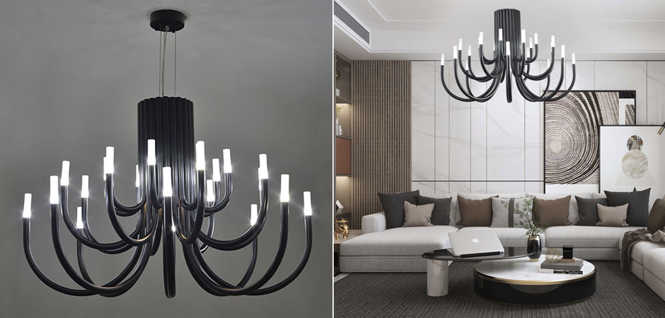 Люстра PALMA BY ALMA LIGHT Black Люстра PALMA BY ALMA LIGHT Black - Loft-Concept в Брянске