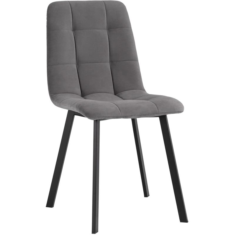 Стул NANCY S Chair Темно-Серый Серый бетон Черный Стул NANCY S Chair Темно-Серый Серый бетон Черный в Брянске | Loft Concept
