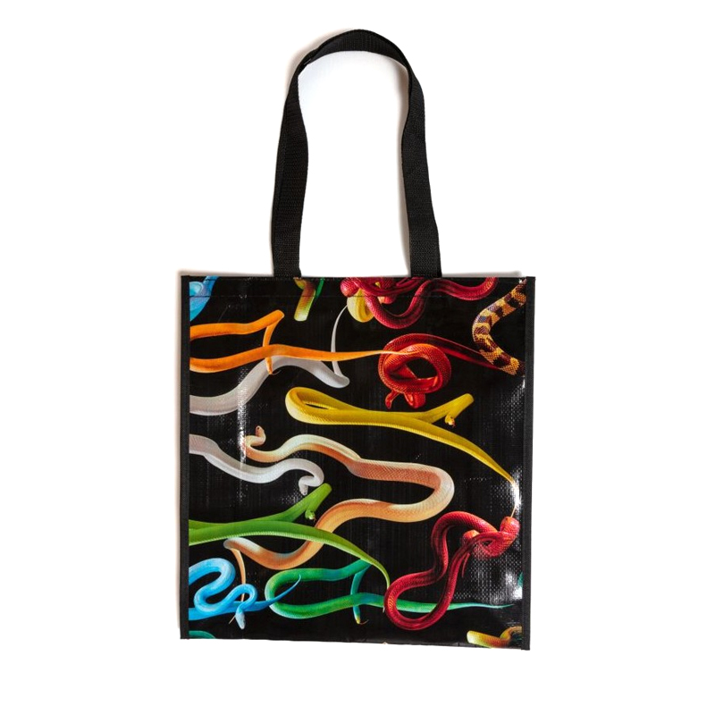 Сумка Seletti Grocery Snakes Черный в Брянске | Loft Concept 