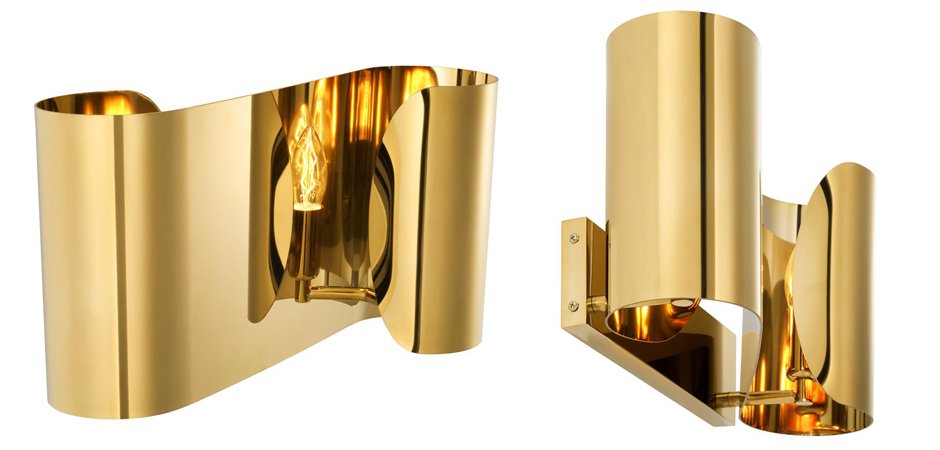 Бра Wall Lamp Crawley Gold Бра Wall Lamp Crawley Gold - Loft-Concept в Брянске