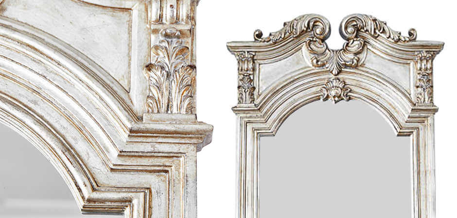 Зеркало Lupescu Mirror White Зеркало Lupescu Mirror White - Loft-Concept в Брянске