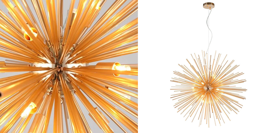 Декоративная люстра Pulsar Gold Декоративная люстра Pulsar Gold - Loft-Concept в Брянске