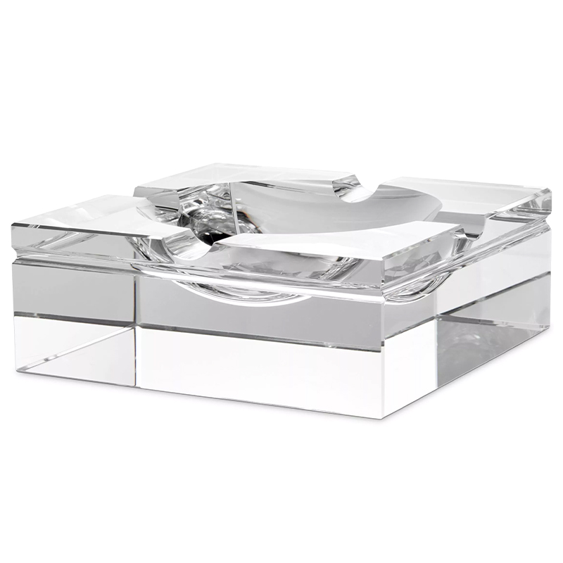 Пепельница Eichholtz Ashtray Acolyte Прозрачное Стекло в Брянске | Loft Concept 
