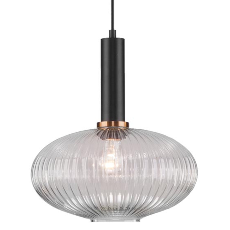 Светильник Ferm Living chinese lantern Сlear I Прозрачное Стекло Черный Светильник Ferm Living chinese lantern Сlear I Прозрачное Стекло Черный в Брянске | Loft Concept
