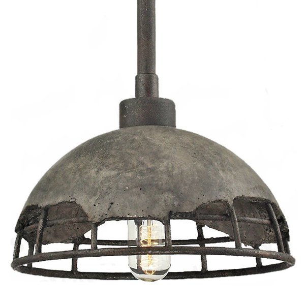 Подвесной светильник Stone industrial lamp Серый (Gray) Подвесной светильник Stone industrial lamp Серый (Gray) в Брянске | Loft Concept