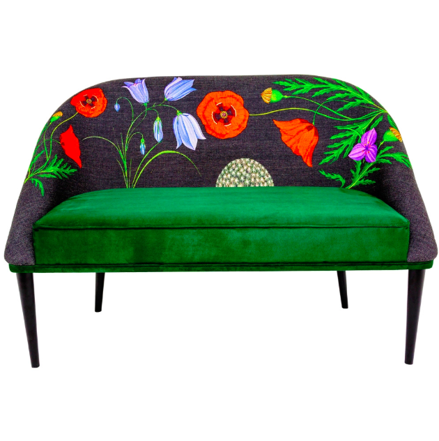 Диван Sofa poppies Зеленый Диван Sofa poppies Зеленый в Брянске | Loft Concept