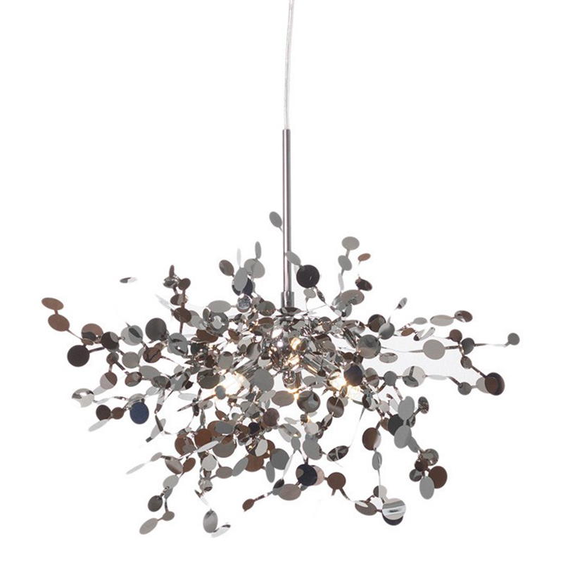 Люстра Terzani Argent Suspension Silver Pendant lamp 40 Хром Люстра Terzani Argent Suspension Silver Pendant lamp 40 Хром в Брянске | Loft Concept