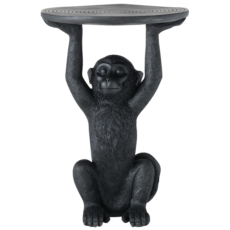 Приставной стол Monkey Side Table Черный Приставной стол Monkey Side Table Черный в Брянске | Loft Concept