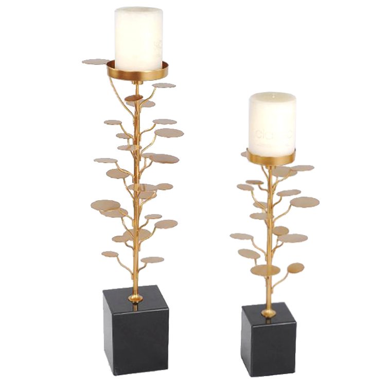 Подсвечник Looper Tree Candle Черный Глянцевое золото Подсвечник Looper Tree Candle Черный Глянцевое золото в Брянске | Loft Concept