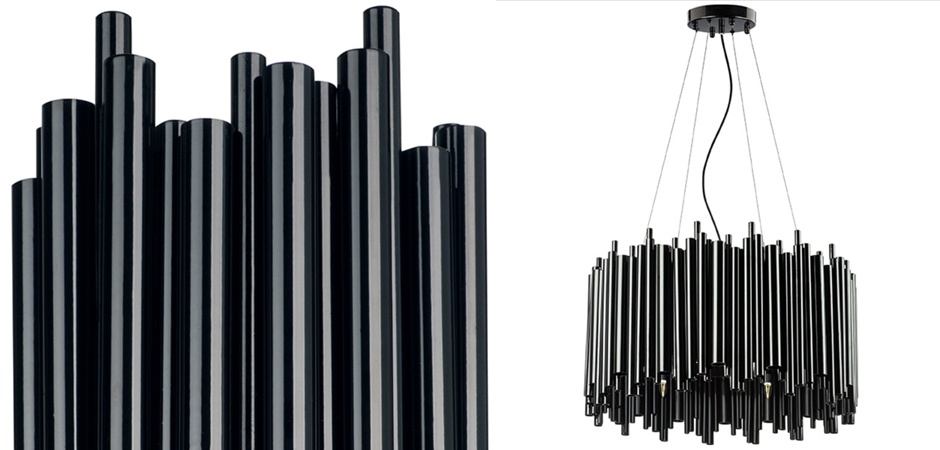Люстра Delightfull Brubeck Chandelier Black Metal 60 Люстра Delightfull Brubeck Chandelier Black Metal 60 - Loft-Concept в Брянске