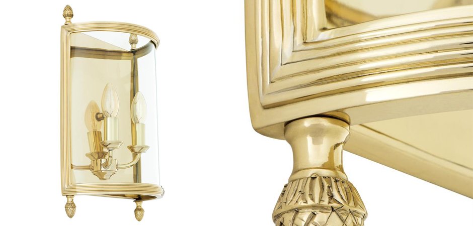 Бра Wall Lamp Lennon M Brass - Loft-Concept в Брянске