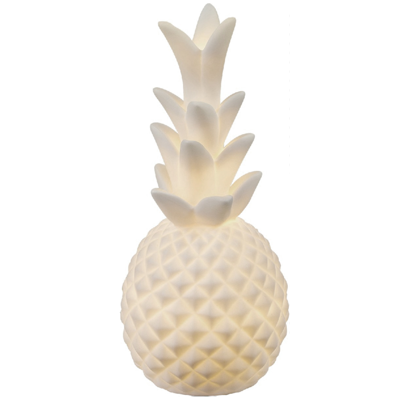 Tropical Shapes Table Lamp Лампа Малый Ананас Белое матовое стекло Tropical Shapes Table Lamp Лампа Малый Ананас Белое матовое стекло в Брянске | Loft Concept