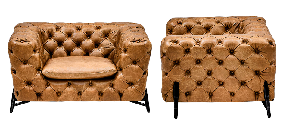 Кресло Hendrica Capitone Chair Кресло Hendrica Capitone Chair - Loft-Concept в Брянске
