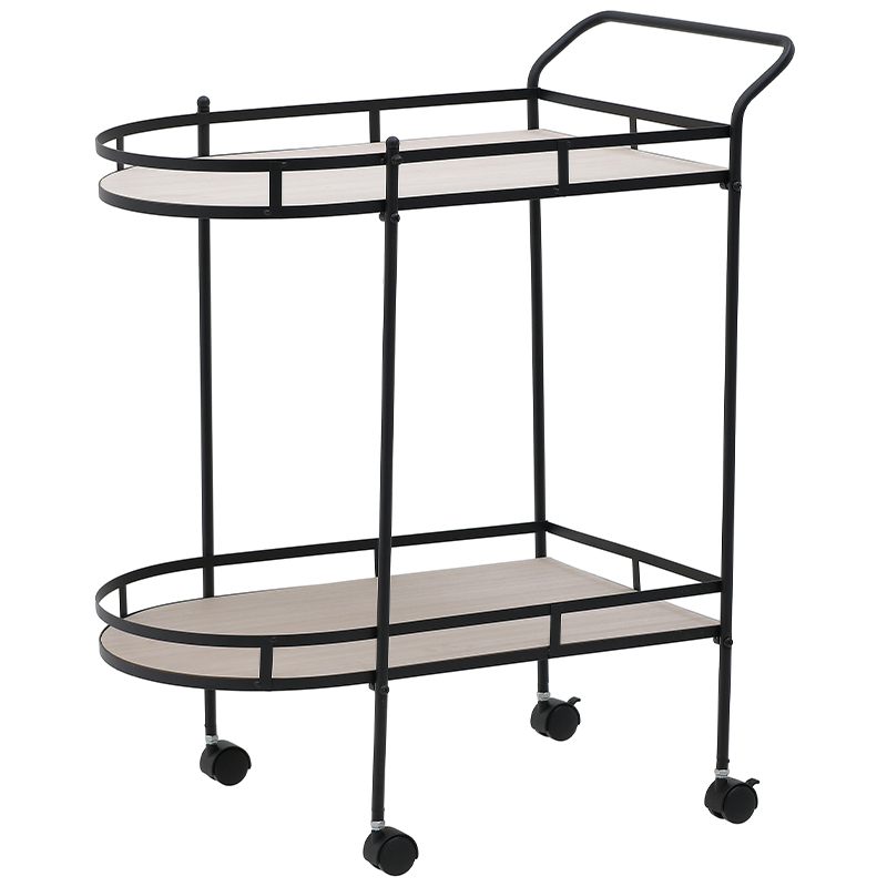 Столик для сервировки Ehsan Serving Table Черный Древесина Столик для сервировки Ehsan Serving Table Черный Древесина в Брянске | Loft Concept