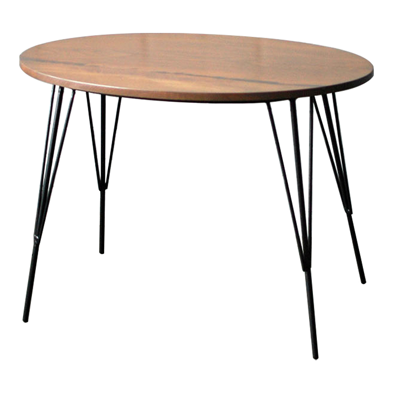 Кофейный стол Amani Industrial Metal Rust Coffee Table Черный Коричневый в Брянске | Loft Concept 