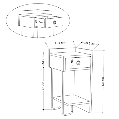 Прикроватная тумба белого цвета с ящиком и открытой полкой SIRIUS NIGHTSTAND RIGHT MODULE WHITE Прикроватная тумба белого цвета с ящиком и открытой полкой SIRIUS NIGHTSTAND RIGHT MODULE WHITE в Брянске
