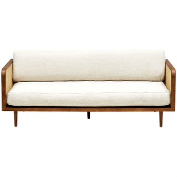 Диван Rattan Decor Sofa Ivory ivory ( слоновая кость ) Коричневый в Брянске | Loft Concept 