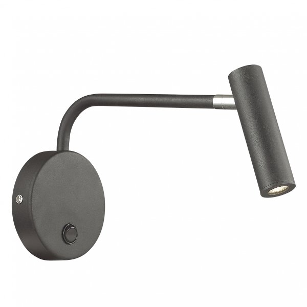 Настенная лампа Eyepiece Wall Lamp Look Черный Белый Серебряный в Брянске | Loft Concept 