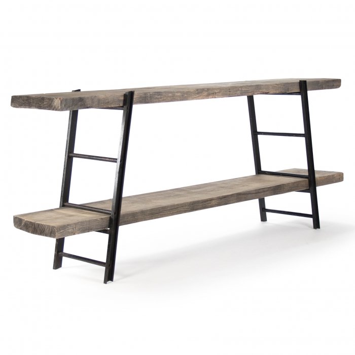Стеллаж Industrial Iron Rustic Console Стеллаж Industrial Iron Rustic Console в Брянске | Loft Concept