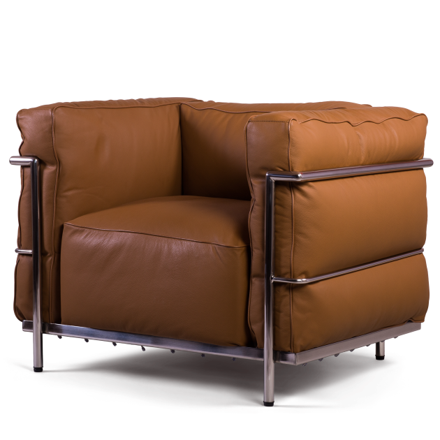 Кресло Le Corbusier LC3 brown Коричневый Кресло Le Corbusier LC3 brown Коричневый в Брянске | Loft Concept