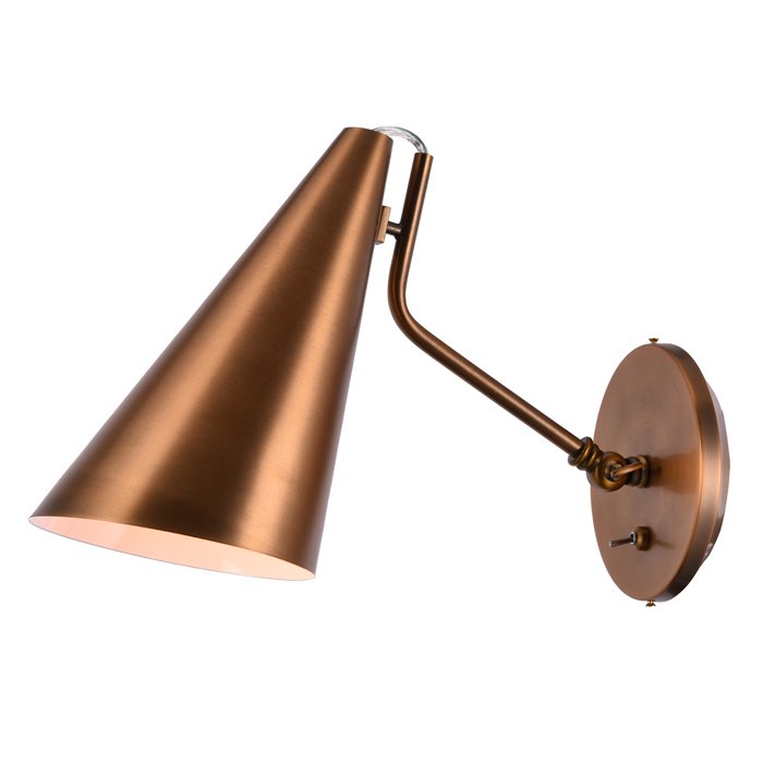 Бра VC light CLEMENTE wall lamp copper Медь Бра VC light CLEMENTE wall lamp copper Медь в Брянске | Loft Concept