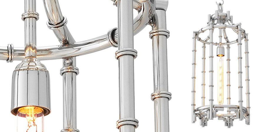 Люстра Eichholtz Lantern Vasco Steel - Loft-Concept в Брянске