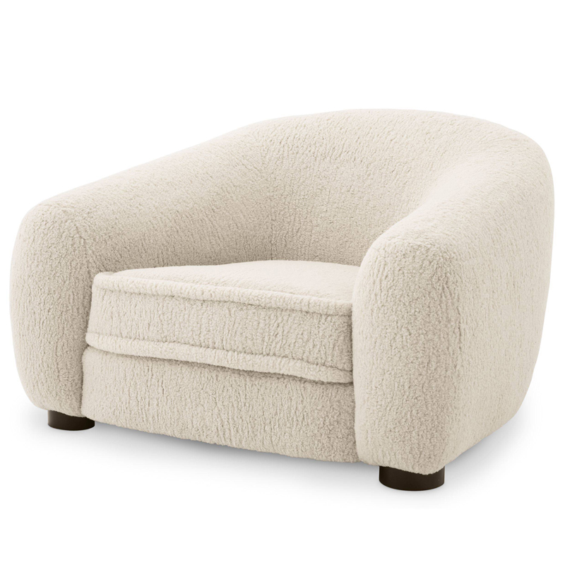 Кресло Eichholtz Chair Freud cream Бежевый Черный Кресло Eichholtz Chair Freud cream Бежевый Черный в Брянске | Loft Concept