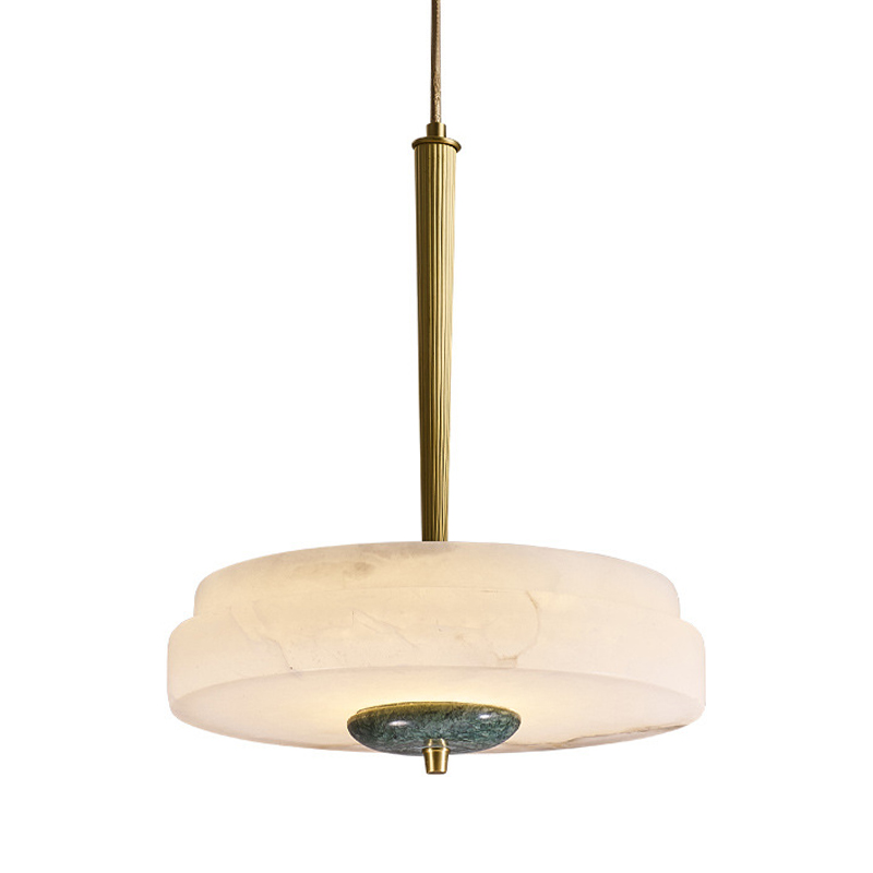Подвесной светильник Martin Marble Hanging Light Белый Мрамор Bianco Малахит (зеленый) Латунь Подвесной светильник Martin Marble Hanging Light Белый Мрамор Bianco Малахит (зеленый) Латунь в Брянске | Loft Concept