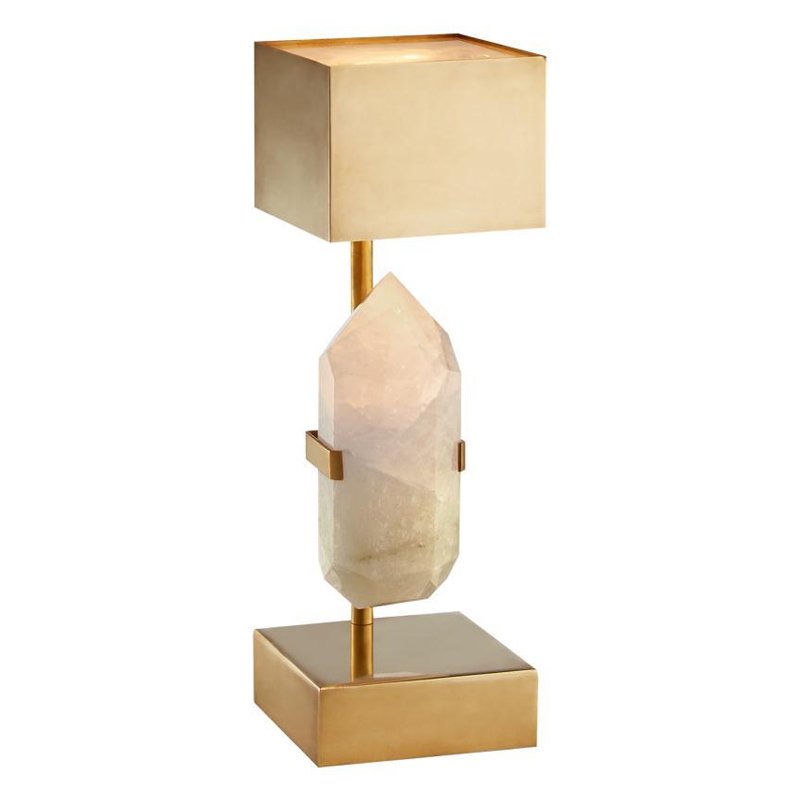 Настольная лампа Halcyon Desk Lamp Золотой Белый Настольная лампа Halcyon Desk Lamp Золотой Белый в Брянске | Loft Concept