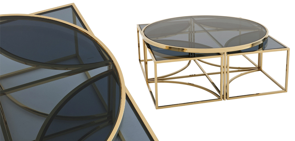 Кофейный стол Eichholtz Coffee Table Padova Gold Кофейный стол Eichholtz Coffee Table Padova Gold - Loft-Concept в Брянске