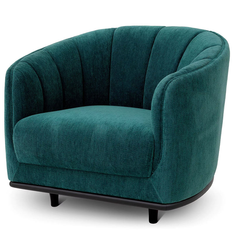 Кресло Eichholtz Chair Agostino Изумрудный Черный Кресло Eichholtz Chair Agostino Изумрудный Черный в Брянске | Loft Concept