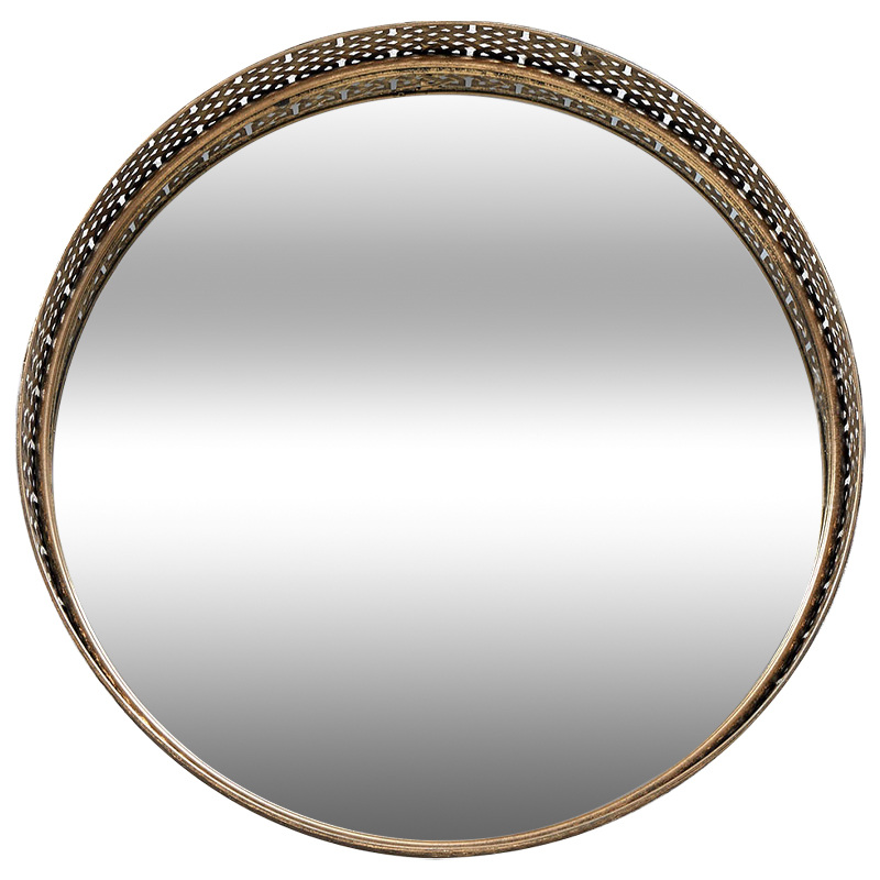 Круглое зеркало Mikayla Round Brass Mirror Латунь Зеркало Круглое зеркало Mikayla Round Brass Mirror Латунь Зеркало в Брянске | Loft Concept