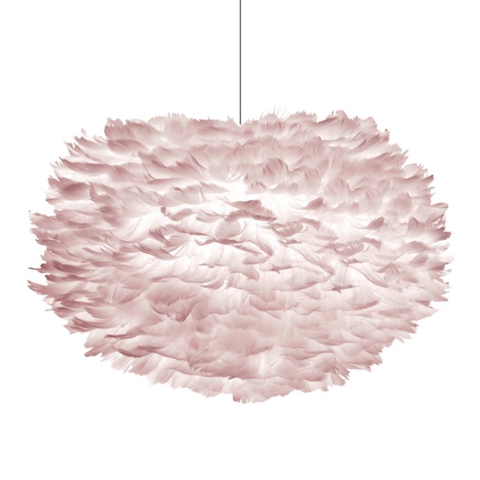 Люстра из перьев Plumage Pink Розовый пастельный Люстра из перьев Plumage Pink Розовый пастельный в Брянске | Loft Concept