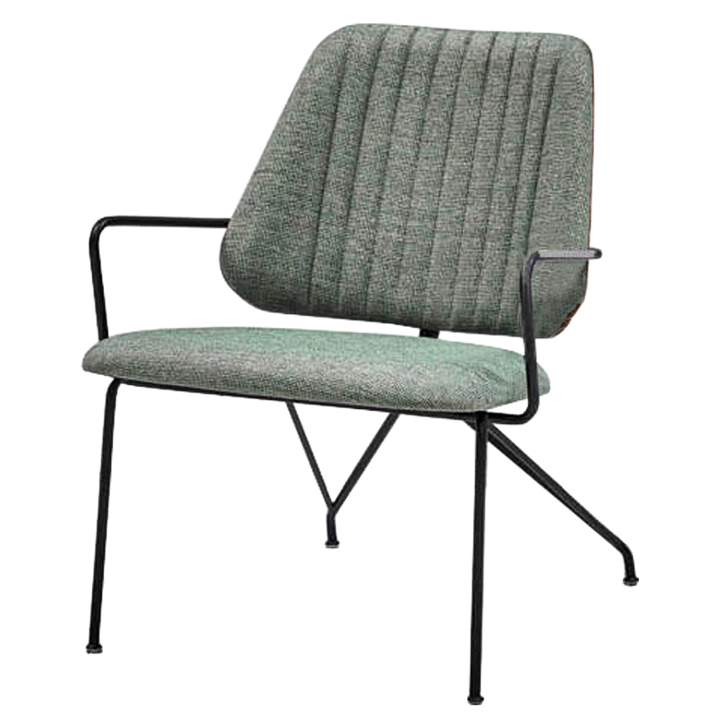 Кресло William Chair Черный Голубой пастельный Карамель Кресло William Chair Черный Голубой пастельный Карамель в Брянске | Loft Concept
