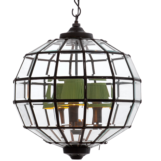 Люстра Lantern Luna Bronze S Темная бронза Прозрачный (Transparent) Люстра Lantern Luna Bronze S Темная бронза Прозрачный (Transparent) в Брянске | Loft Concept