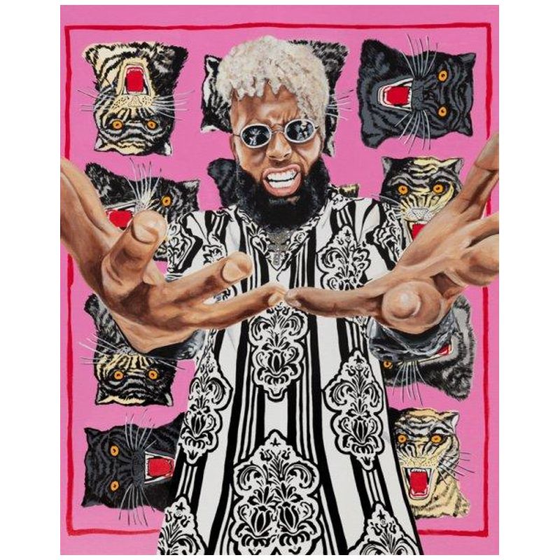 Картина Odell Beckham Junior Мульти Картина Odell Beckham Junior Мульти в Брянске | Loft Concept