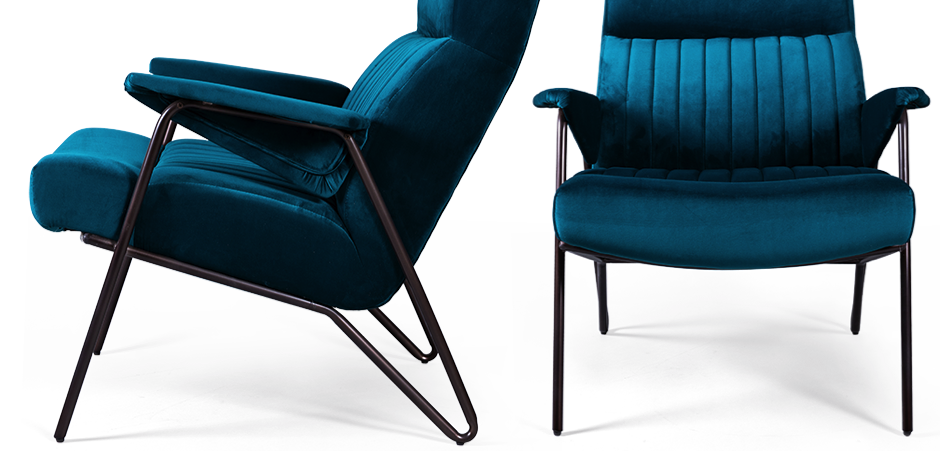 Кресло Solonar blue Кресло Solonar blue - Loft-Concept в Брянске