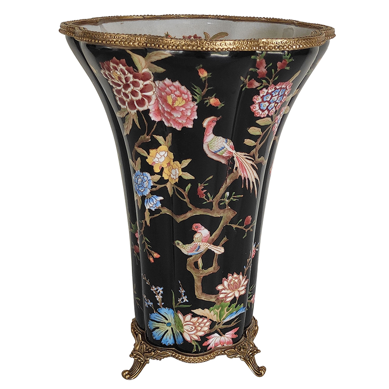 Ваза Malu Black Vase Бронза Черный Мульти Ваза Malu Black Vase Бронза Черный Мульти в Брянске | Loft Concept