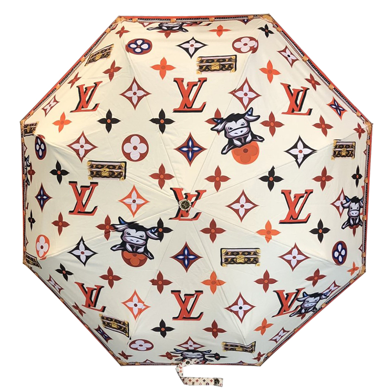 Зонт раскладной LOUIS VUITTON дизайн 005 Бежевый цвет Бежевый Оранжевый Зонт раскладной LOUIS VUITTON дизайн 005 Бежевый цвет Бежевый Оранжевый в Брянске | Loft Concept