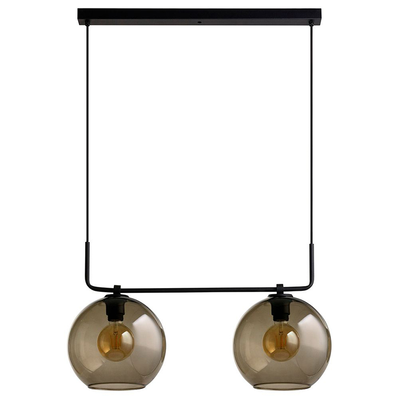Люстра Franco Line Lamp Черный Янтарный Люстра Franco Line Lamp Черный Янтарный в Брянске | Loft Concept