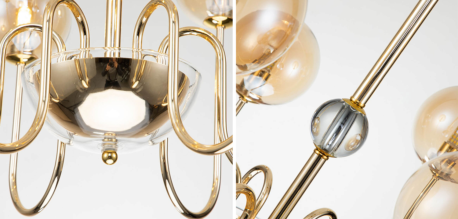 Люстра Sheiry Glass Ball Chandelier 6 Люстра Sheiry Glass Ball Chandelier 6 - Loft-Concept в Брянске