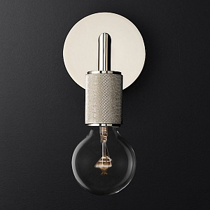 Бра Utilitaire Single Sconce Silver